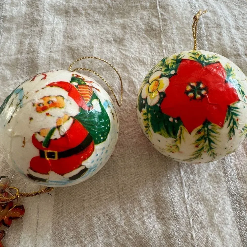 Christmas Ornaments Lot of 8